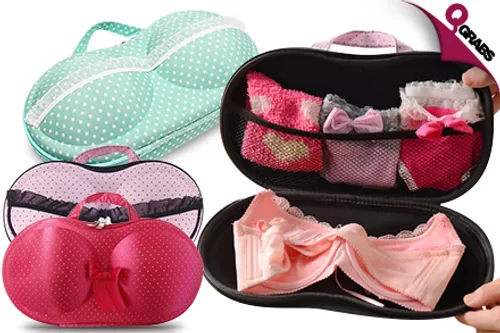 From QR39, Keep Your Delicates All In One Secure Place with a Travel Bra Organizer! (Up to QR178 Value)